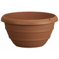 Akro-Mils Akro Mils Msh12000e07 12 in. Terra Cotta Marina Hanging Basket MSH12000E07